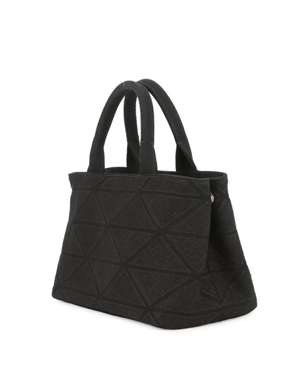 ★SOLD★ Prada Tote Canapa Canvas Black - Picture 2 of 10